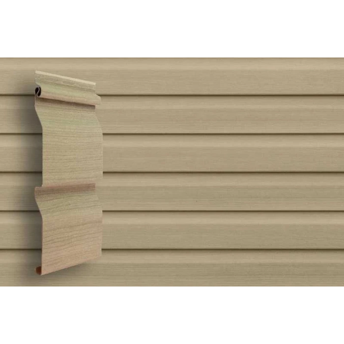 Виниловый сайдинг трехслойный Grand Line Корабельная доска Слим Tundra Граб 3.00